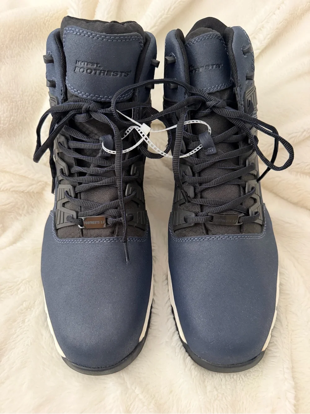 Hytest FootRests 2.0 Safety Shoes - Navy - Size 15 - New without Box/Tags